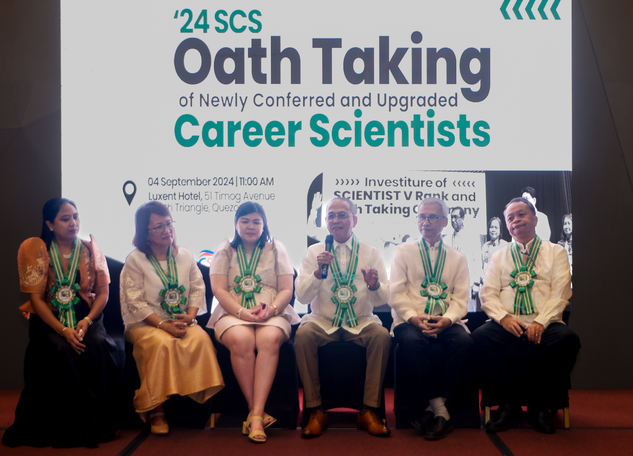 Filipino Scientists Takes Oath for the Advance of Philippine Science