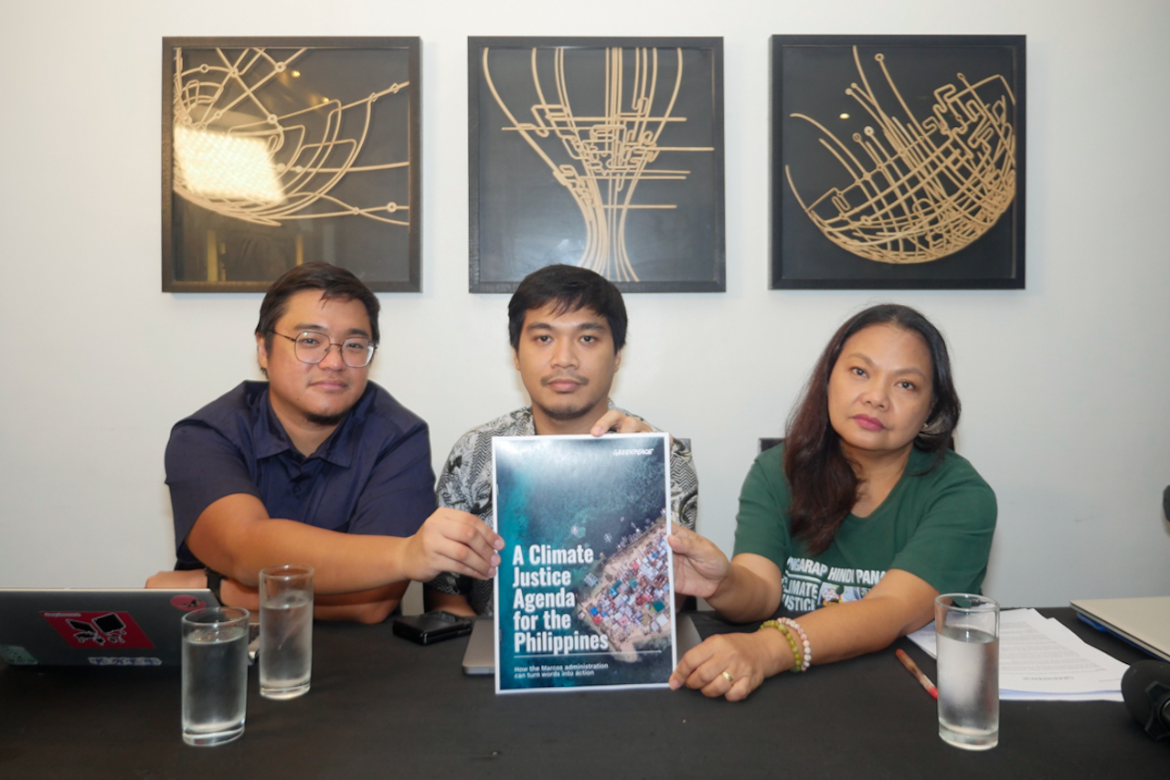 Greenpeace Demand Climate Action from Marcos Jr. for the Filipino