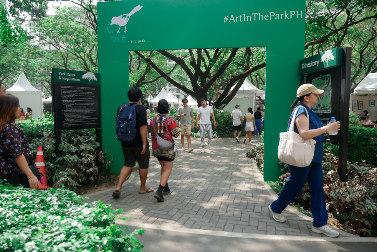 A Vibrant day at the Art in the Park 2024