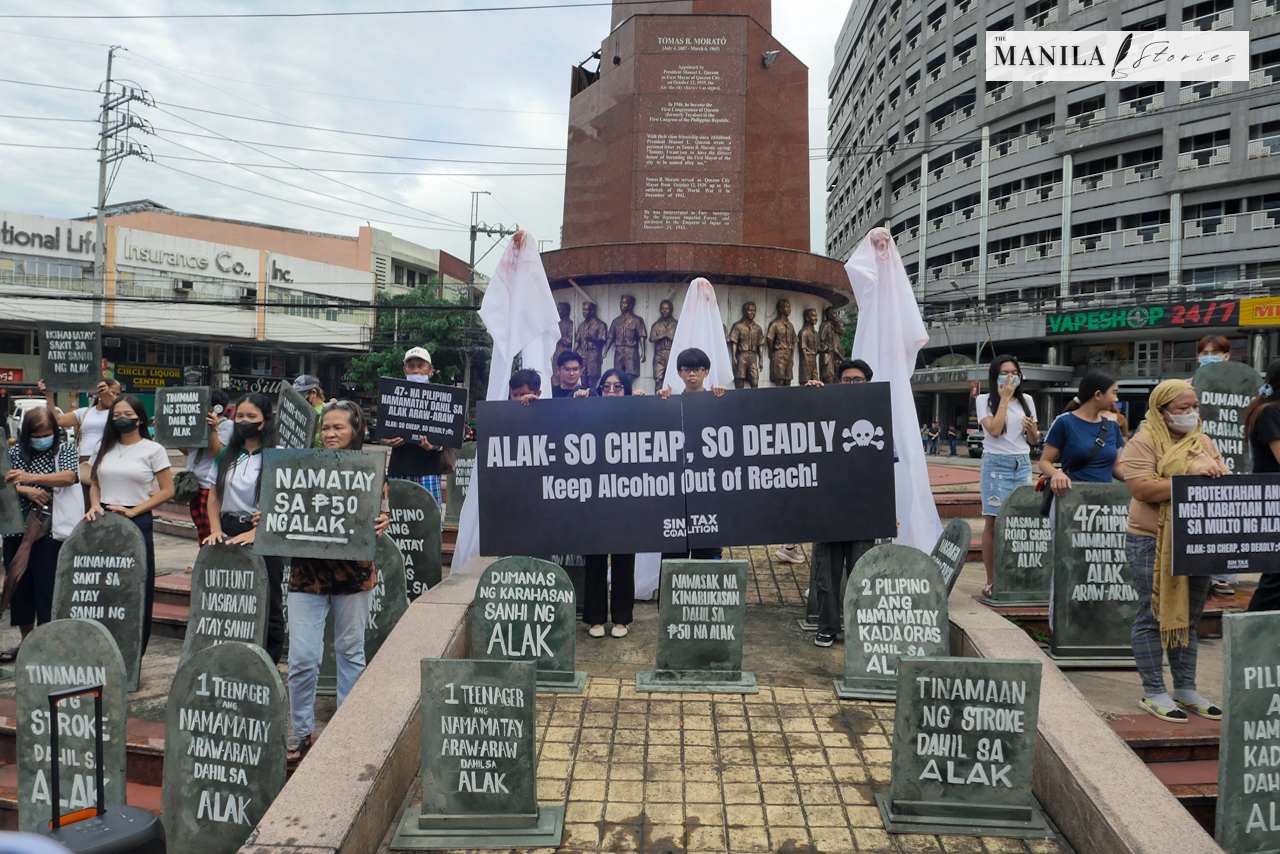 Tombstones in the Traffic Circle: Youth Sound Alarm as Alcohol Deaths Claim 47 Filipinos Daily