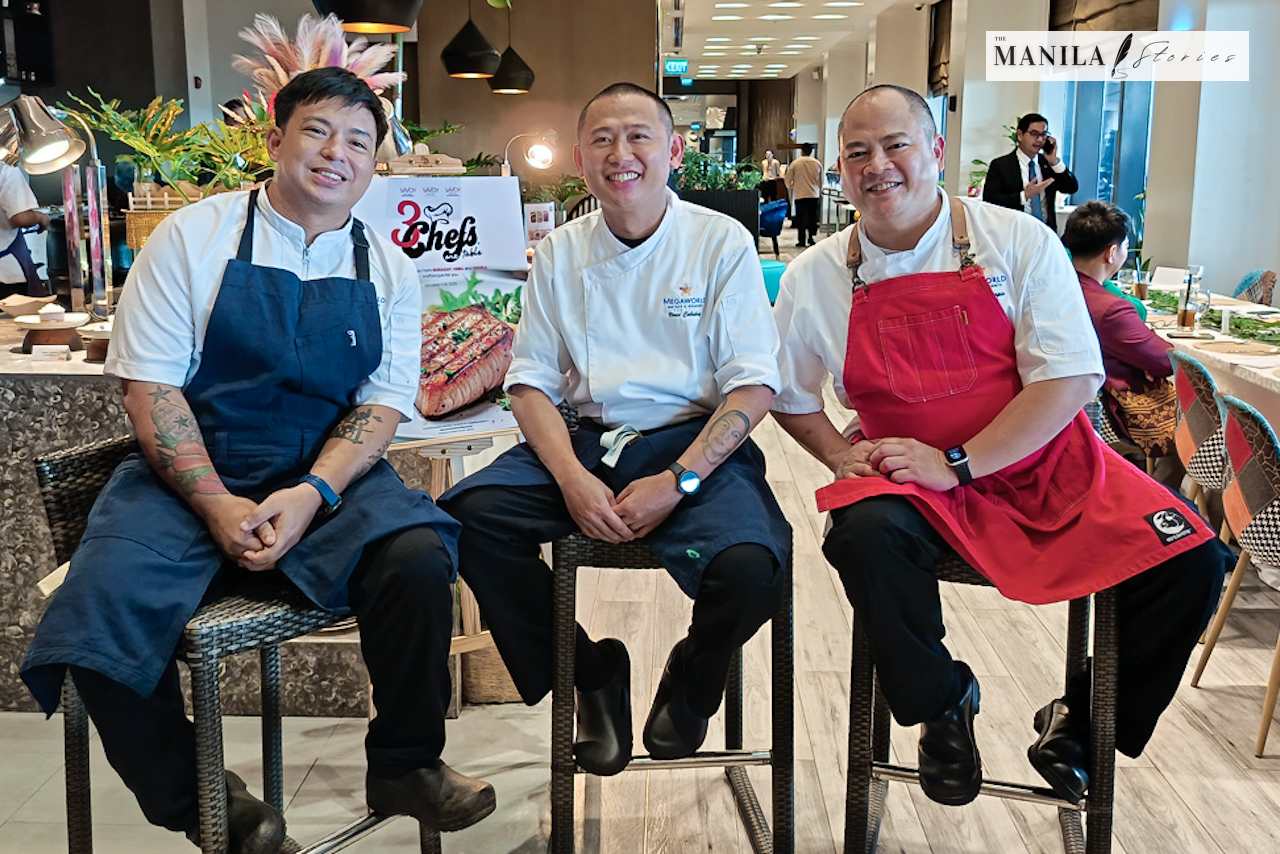 An Unforgettable Journey of Senses with Three Master Chefs