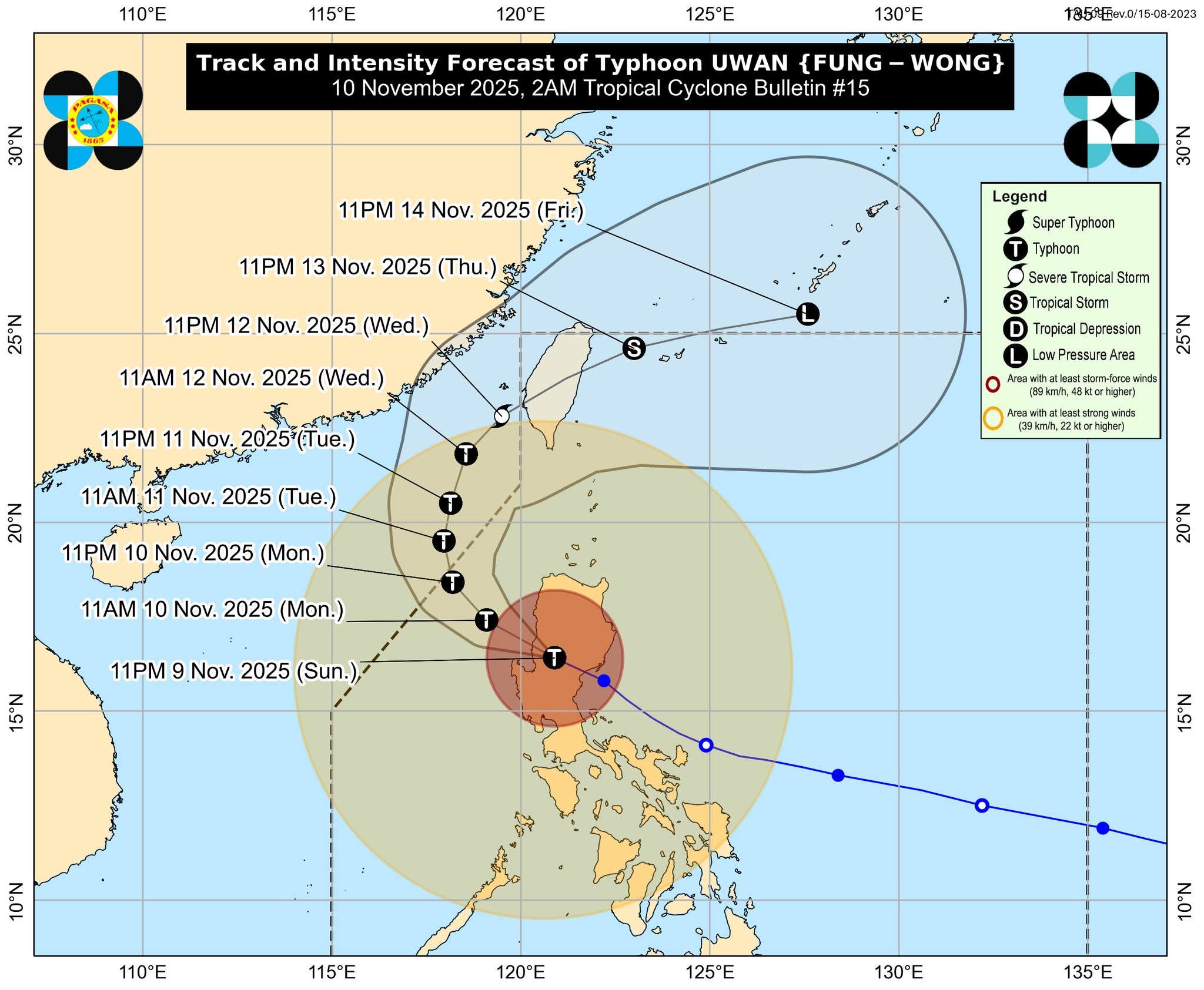 Typhoon Fung-Wong Batters Luzon; Sierra Madre Weakens Storm’s Fury