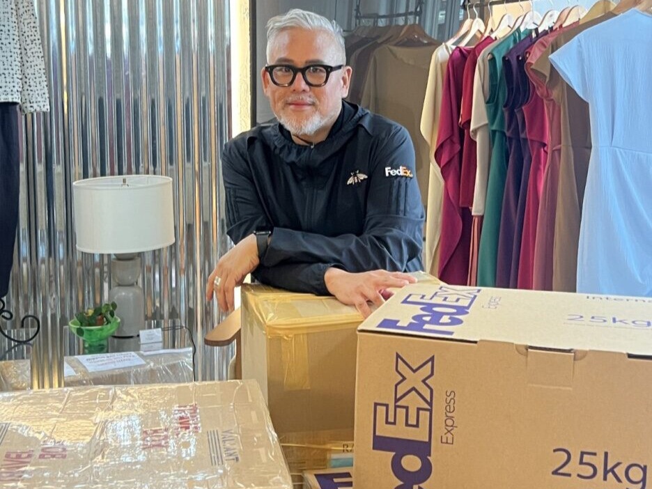Rajo Laurel Uses FedEx to Ship Filipino Fashion Worldwide