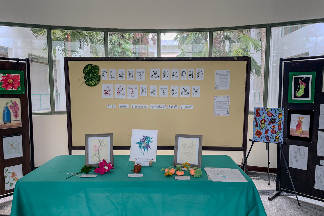 Bio Students Blend Science and Art at UPD Exhibit