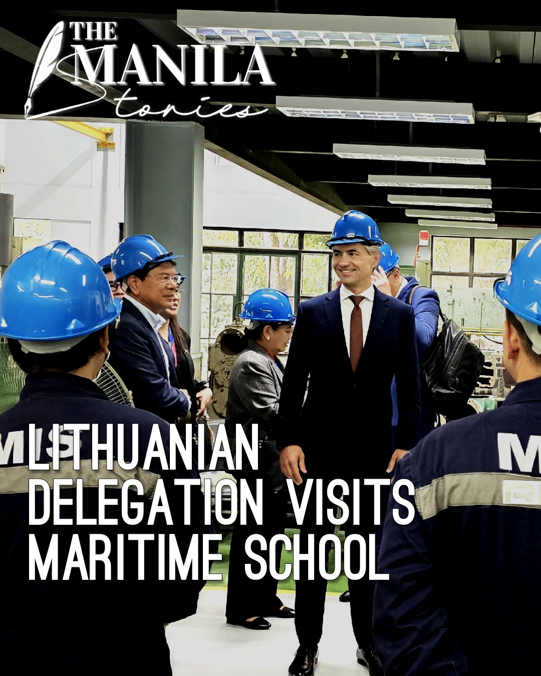 Lithuanian Delegation Visits Maritime School in Cavite