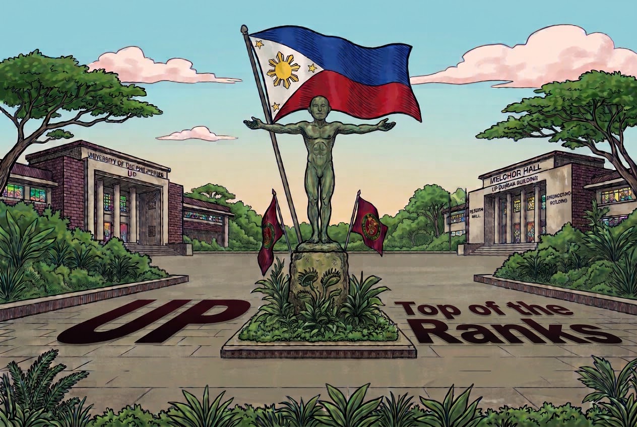 UP Gets the Top National Rank